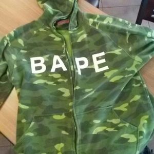 old bape hoodie